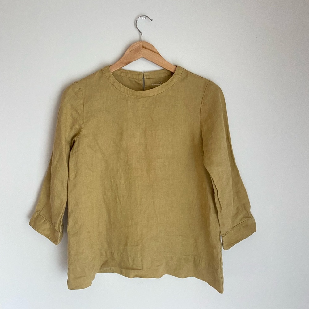 Muji - Linen blouse